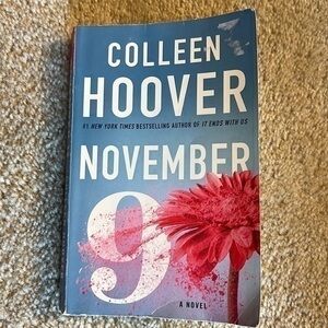 Colleen Hoover November 9 paperback